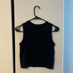 solid black tank
